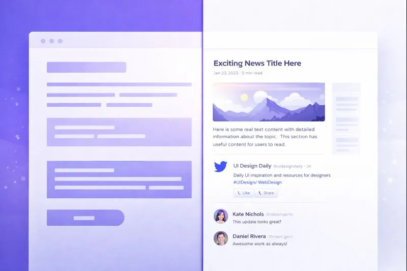 Cover for Lorem Ipsum vs Real Content: When to Use Each